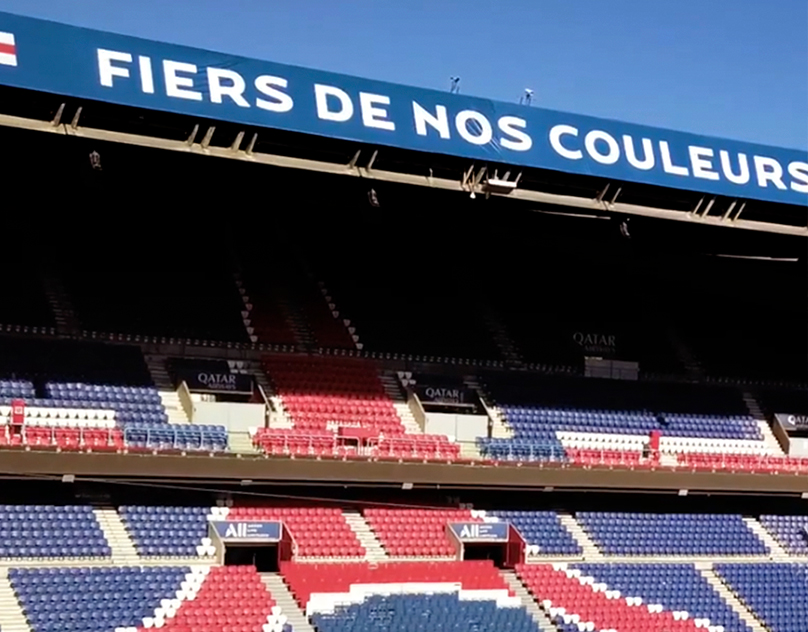 PSG Couronne, motion design et direction artistique, RAAD Studio de Création Paris
